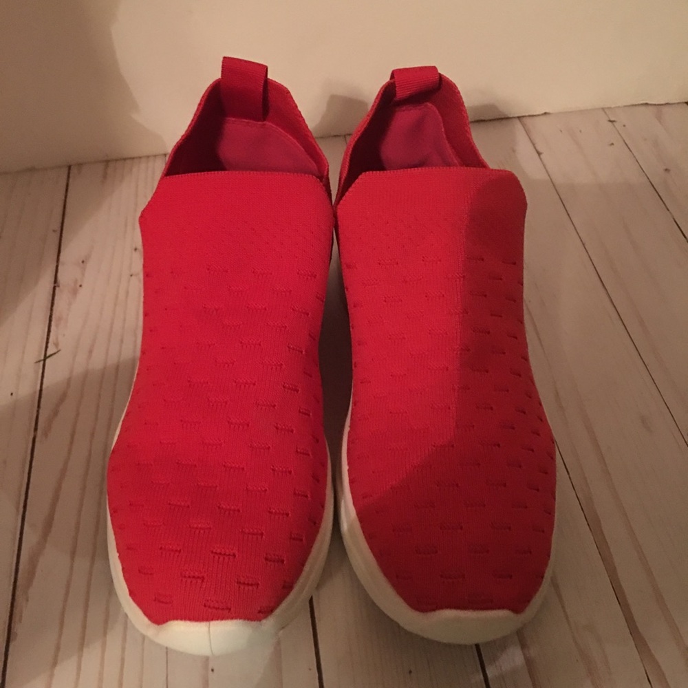 Red Soft Slip on shoes
